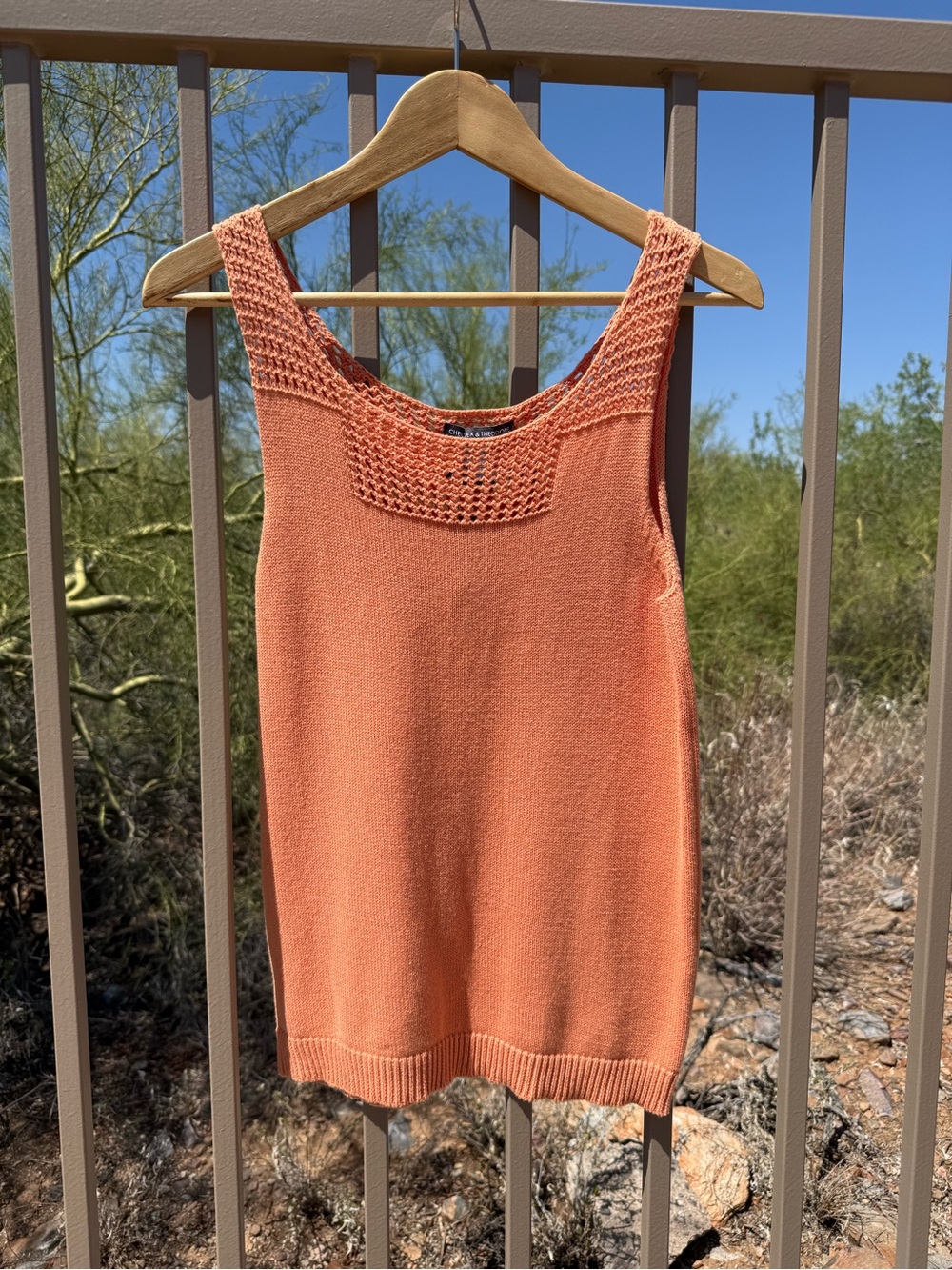 Chelsea & Theodore NWT Size S Peach (Setting Sun)